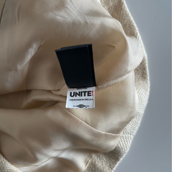 NWOT Ralph Lauren Black Label Gold Linen Blazer Suit Jacket - Picture 13 of 13